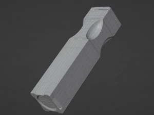 47 33 DM11 Caseless Bullet 3D Model