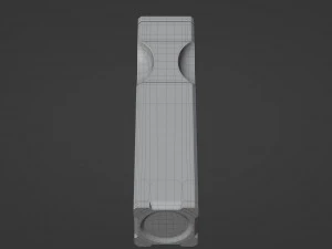47 33 DM11 Caseless Bullet 3D Model