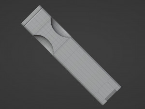 47 33 DM11 Caseless Bullet 3D Model