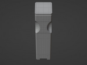 47 33 DM11 Caseless Bullet 3D Model
