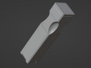 47 33 DM11 Caseless Bullet 3D Model