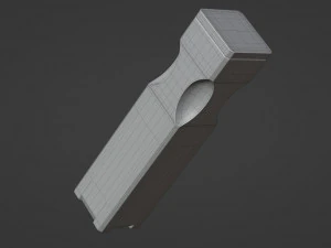 47 33 DM11 Caseless Bullet 3D Model