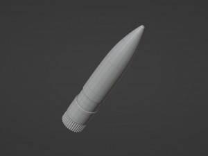 47 33 DM11 Caseless Bullet 3D Model