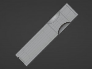 47 33 DM11 Caseless Bullet 3D Model