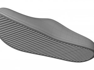 Balenciaga Pool Closed Slide 3D Model