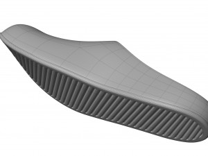 Balenciaga Pool Closed Slide Modelo 3D