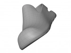 Bottega Veneta Puddle Slingback Sandals 3D Model