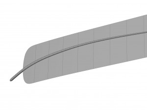 Crow Feather 3D Model