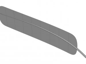 Crow Feather 3D Model