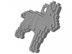 Homer Dolly Pendant 3D Model