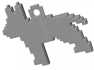 Homer Dolly Pendant 3D Model