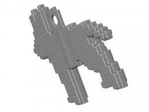 Homer Dolly Pendant 3D Model