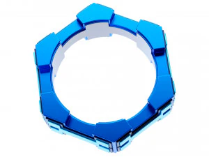 H Bone Ring 3D Model