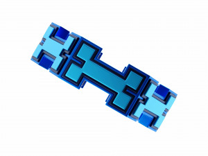 H Bone Ring 3D Модель