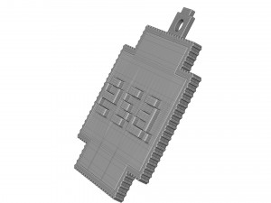 Homer ESA Pendant 3D Model