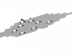 Wave Pendant Modelo 3D