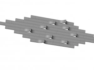 Wave Pendant 3D Model