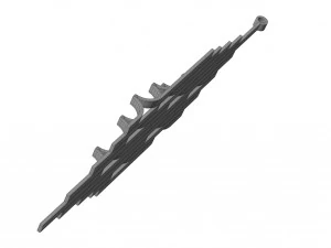 Wave Pendant 3D Model