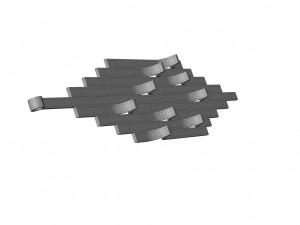 Wave Pendant Modelo 3D