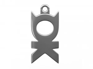 OK wisiorek Model 3D