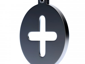 Plus Pendant 3D-Modell