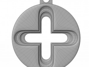 Plus Pendant 3D-Modell
