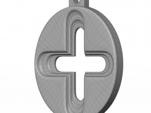 Plus Pendant 3D-Modell