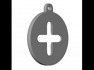 Plus Pendant 3D-Modell