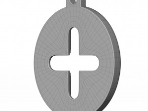 Plus Pendant 3D-Modell