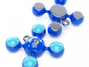 スフィアレッグペンダント 3Dモデル