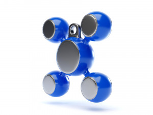 Sphere Legs Pendant 3D 모델
