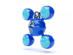 Sphere Legs Pendant 3D 모델