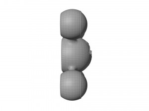 Sphere Legs Pendant 3D 모델