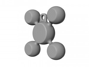 Sphere Legs Pendant 3D 모델
