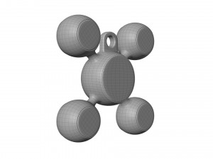 Sphere Legs Pendant 3D 모델