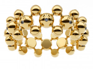 Sphere Legs Bracelet Modèle 3D