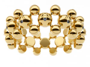 Bracciale Gambe Sfera Modello 3D