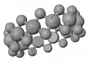 Bracciale Gambe Sfera Modello 3D