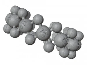 Bracciale Gambe Sfera Modello 3D