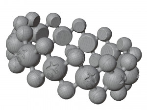 Sphere Legs Bracelet Modèle 3D