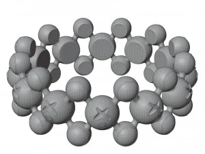 Bracciale Gambe Sfera Modello 3D