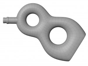 818 Butelka Tequili Model 3D