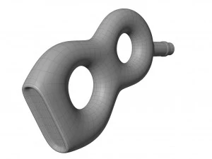 818 Butelka Tequili Model 3D