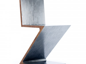 Zig Zag Chair 3D Model
