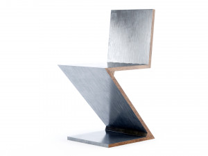 Zig Zag Chair Modelo 3D