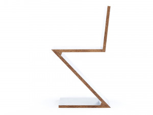Zig Zag Chair Modelo 3D