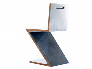 Zig Zag Chair Modelo 3D