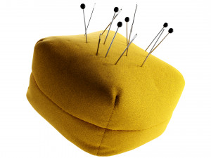 Pincushion Model 3D
