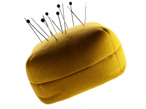Pincushion Model 3D
