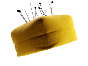 Pincushion Model 3D